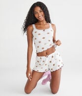 Bunnies Knit Sleep Shorts
