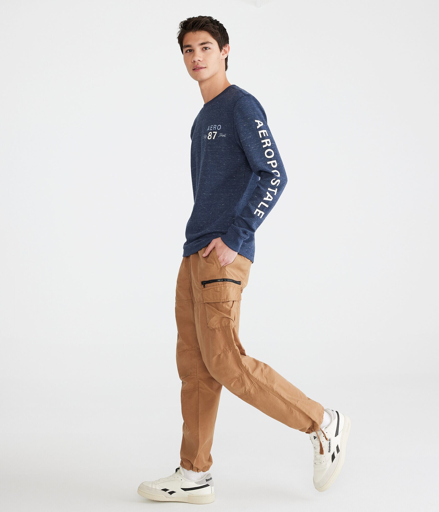 Long Sleeve Aero 87 Graphic Thermal Tee