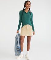 Long Sleeve Uniform Piqué Polo