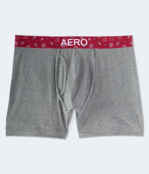 Bandana Waistband 4.5" Knit Boxer Briefs Bandana Waistband 4.5" Knit Boxer Briefs