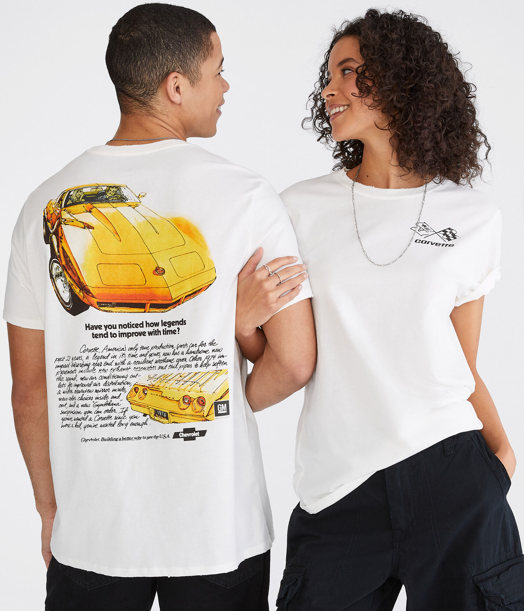 Retro Corvette Relaxed Graphic Tee