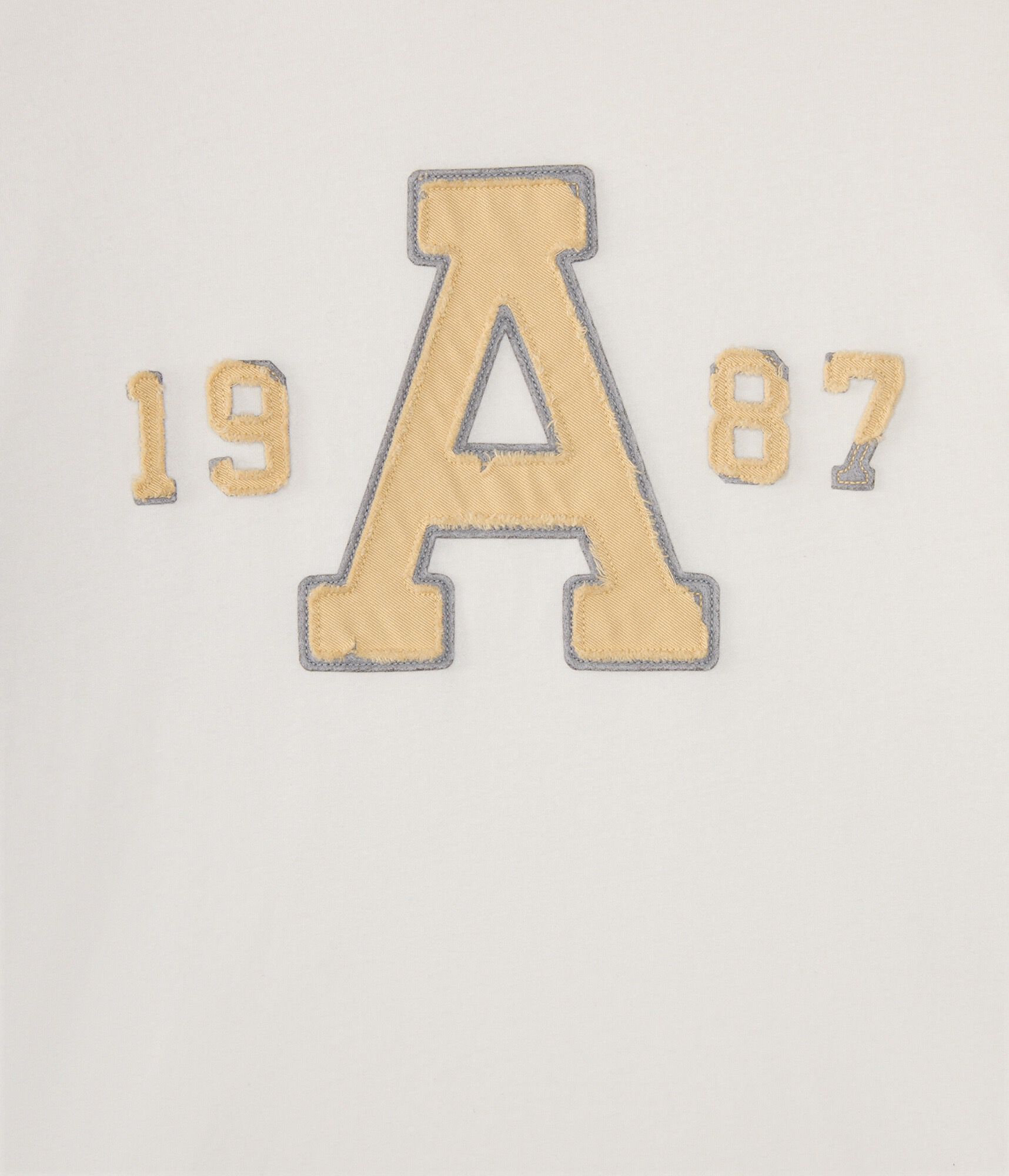 Oversized Letter 1987 Graphic Tee