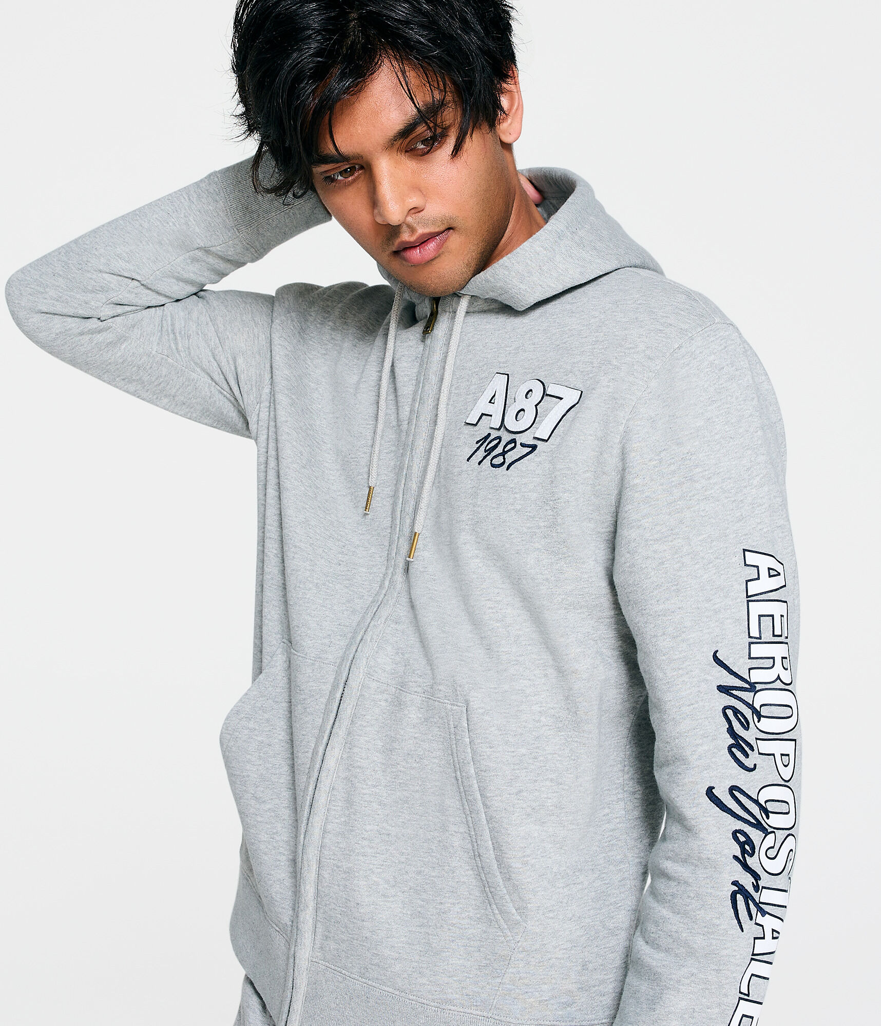 Aeropostale New York Heritage Full-Zip Hoodie