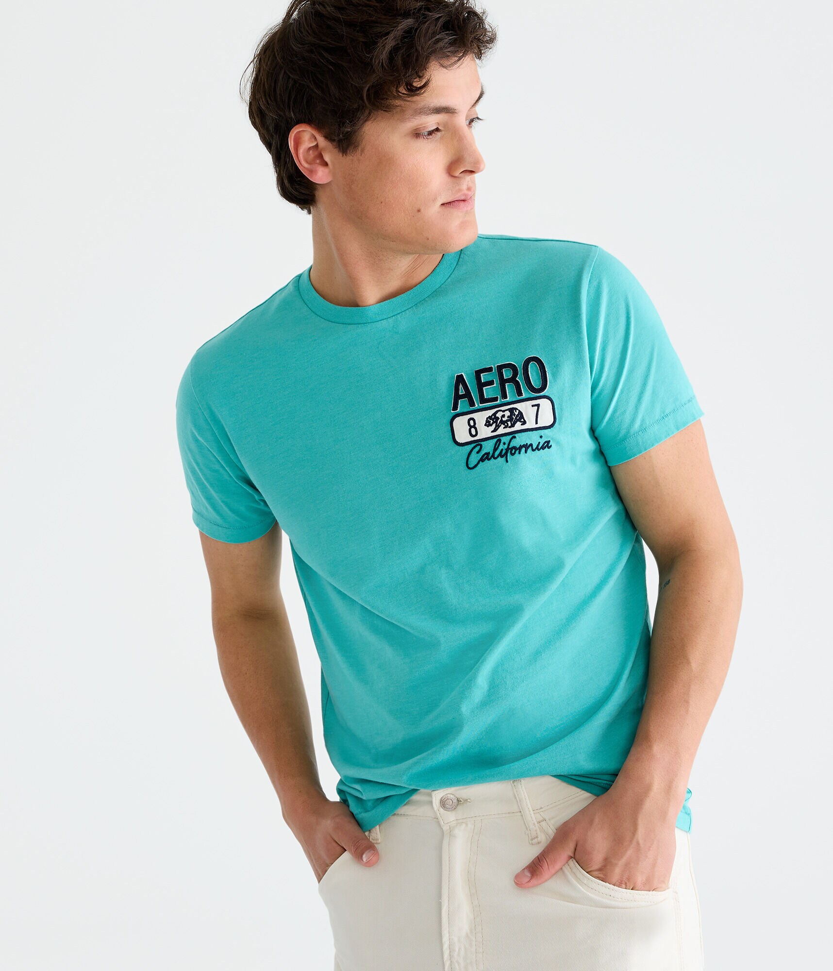 Aero California Appliqu&eacute; Graphic Tee