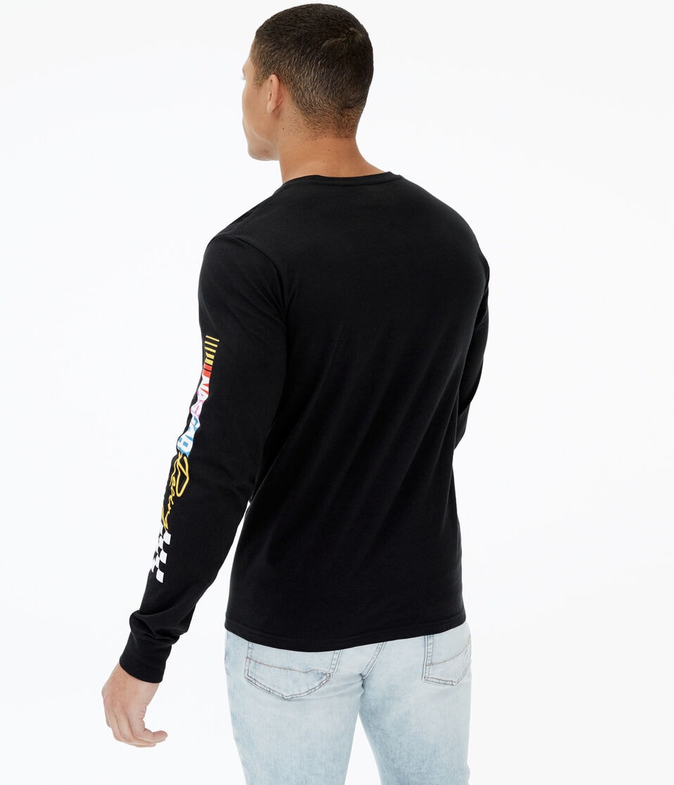 Long Sleeve NASCAR Racing Graphic Tee