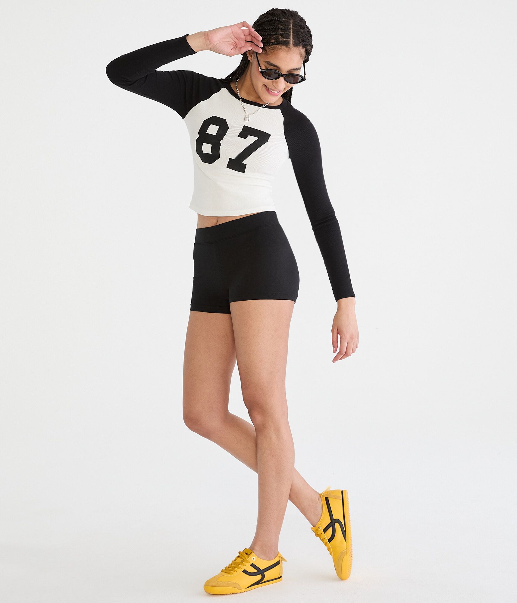 High-Rise Booty Shorts