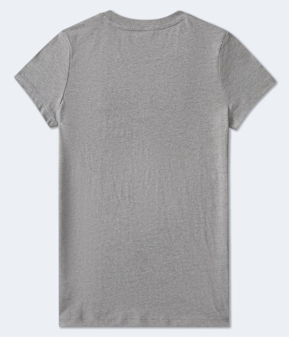 Aeropostale Butterfly Appliqué Graphic Tee