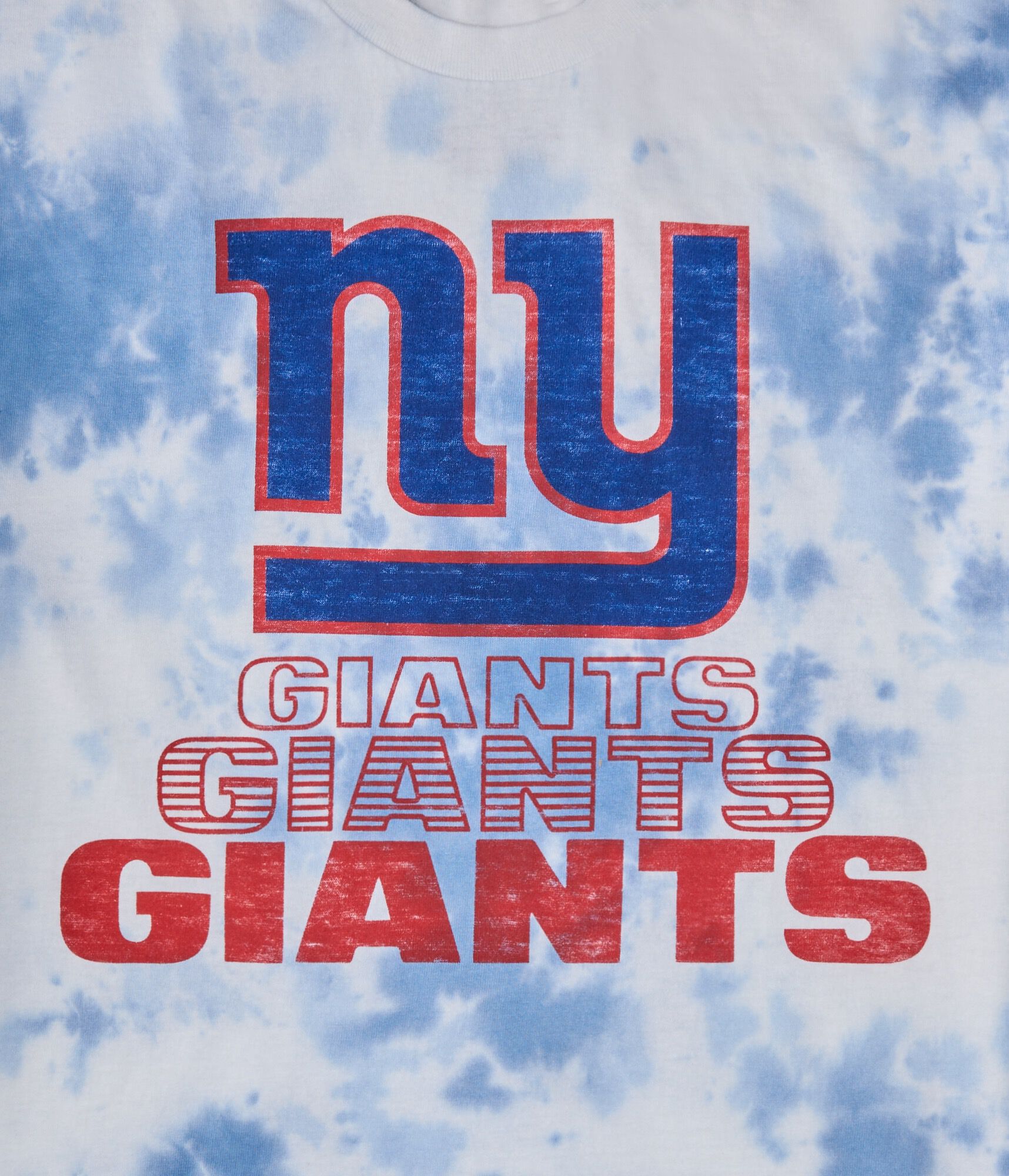 New York Giants Tie-Dye Relaxed Graphic Tee
