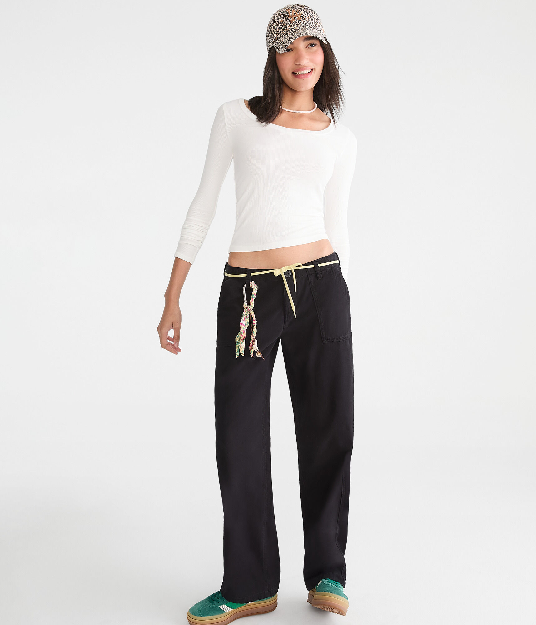 Long Sleeve Seriously Soft Ribbed V-Neck Baby Tee