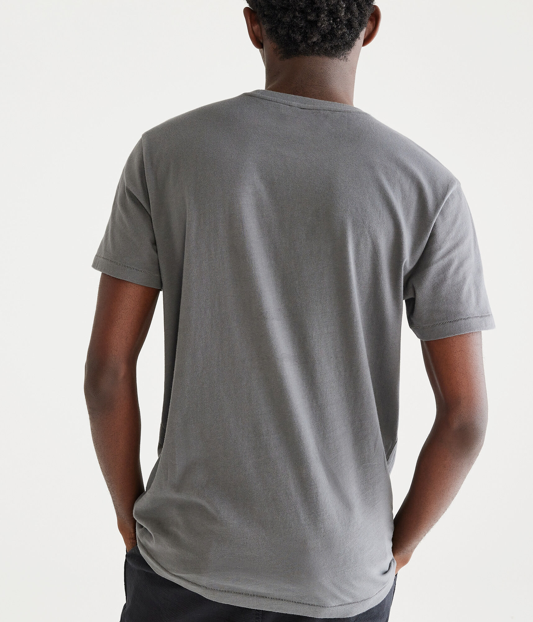 Aero New York Box Logo Appliqu&eacute; Graphic Tee