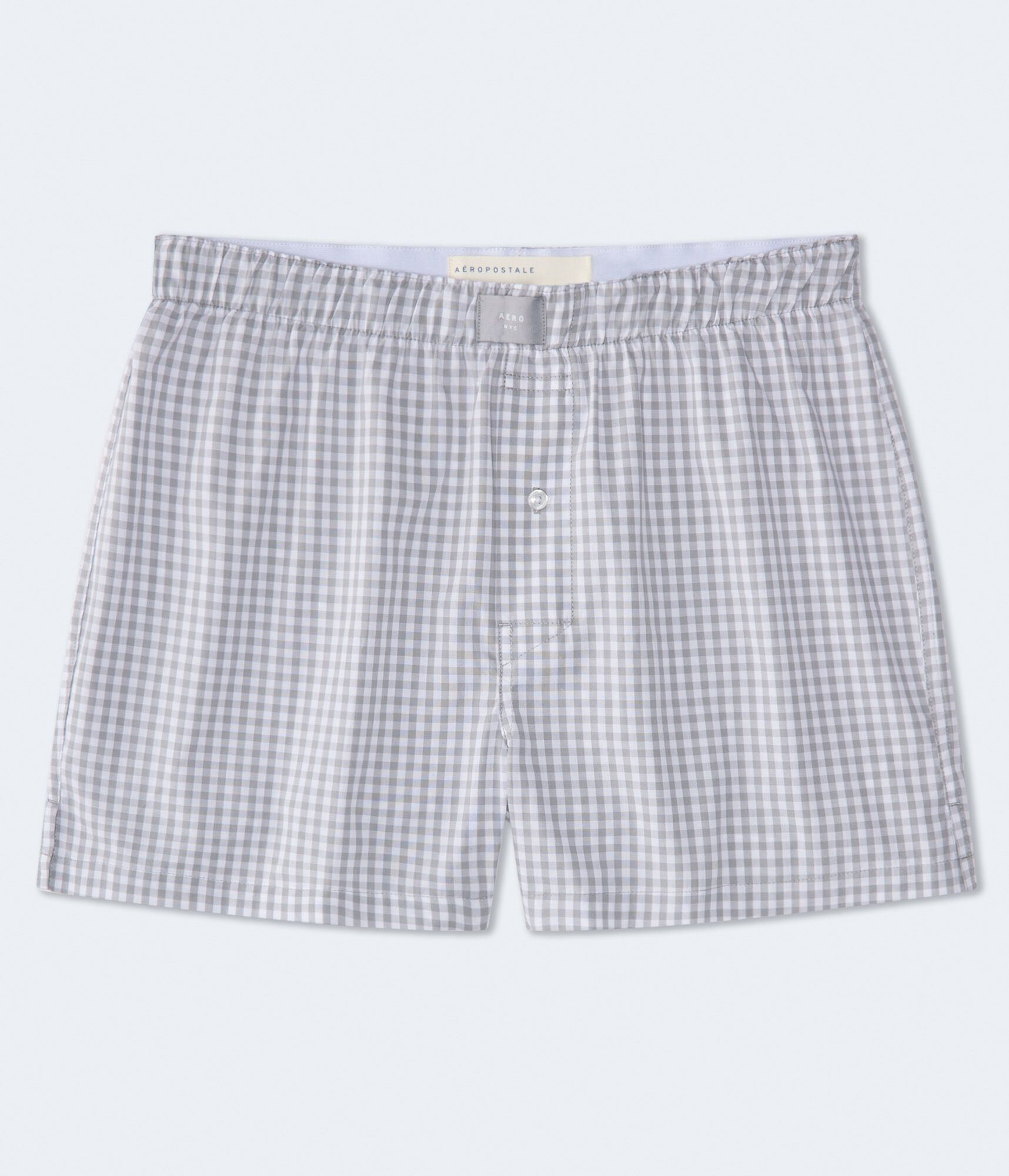 Gingham 4" Woven Boxers