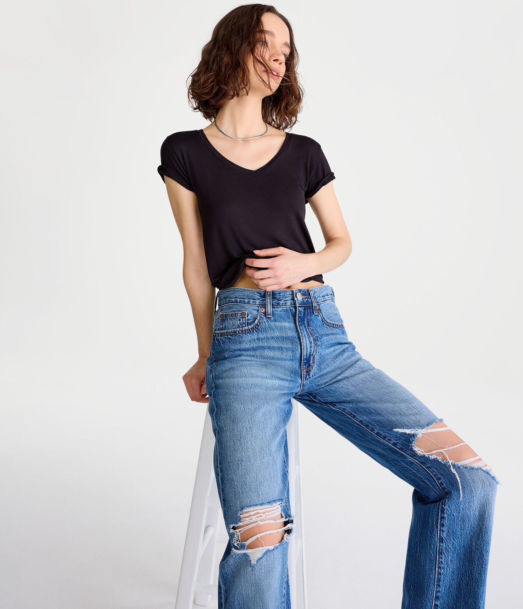 Seriously Soft V-Neck Tee