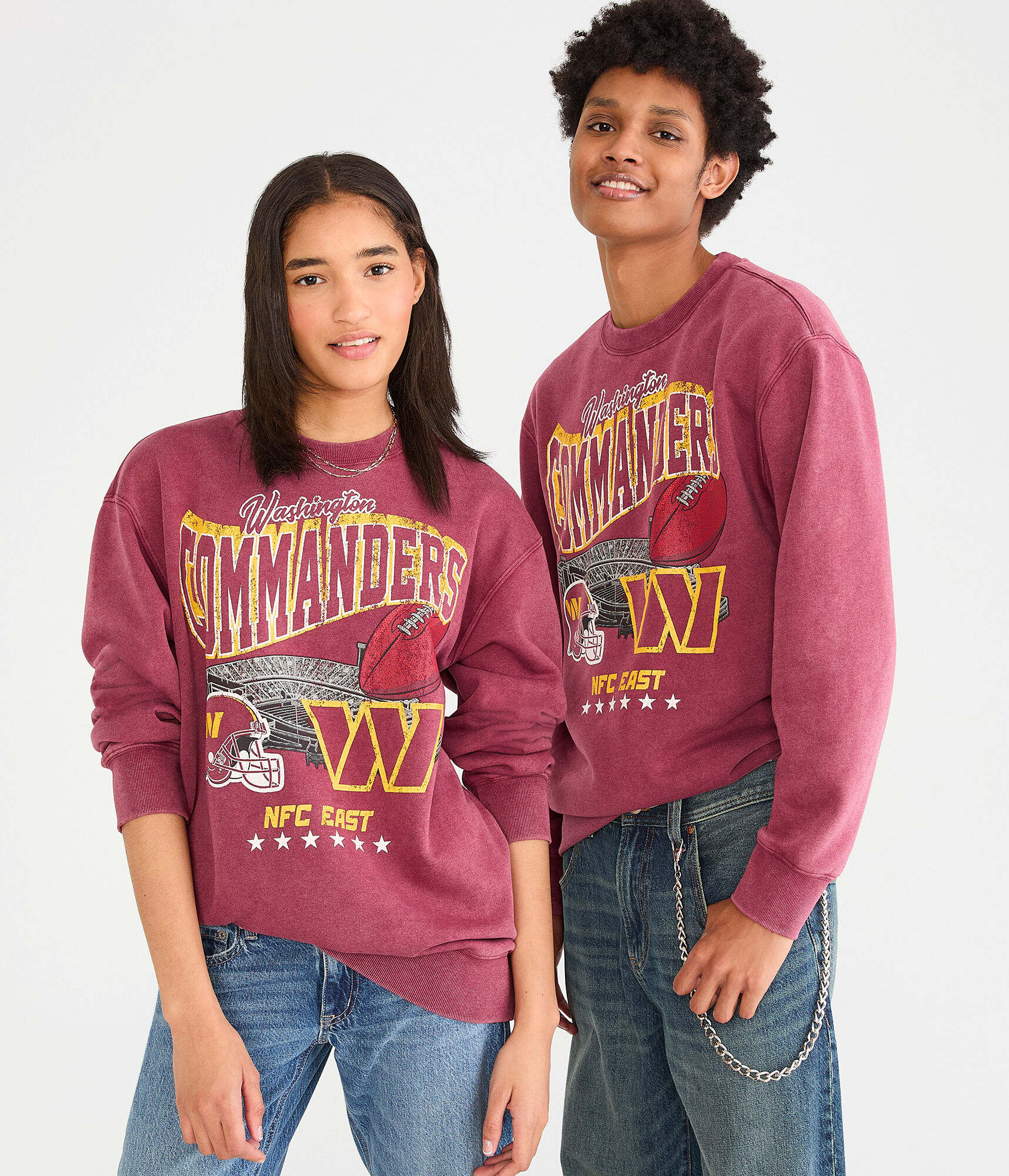 Washington Commanders Stadium Crew Sweatshirt