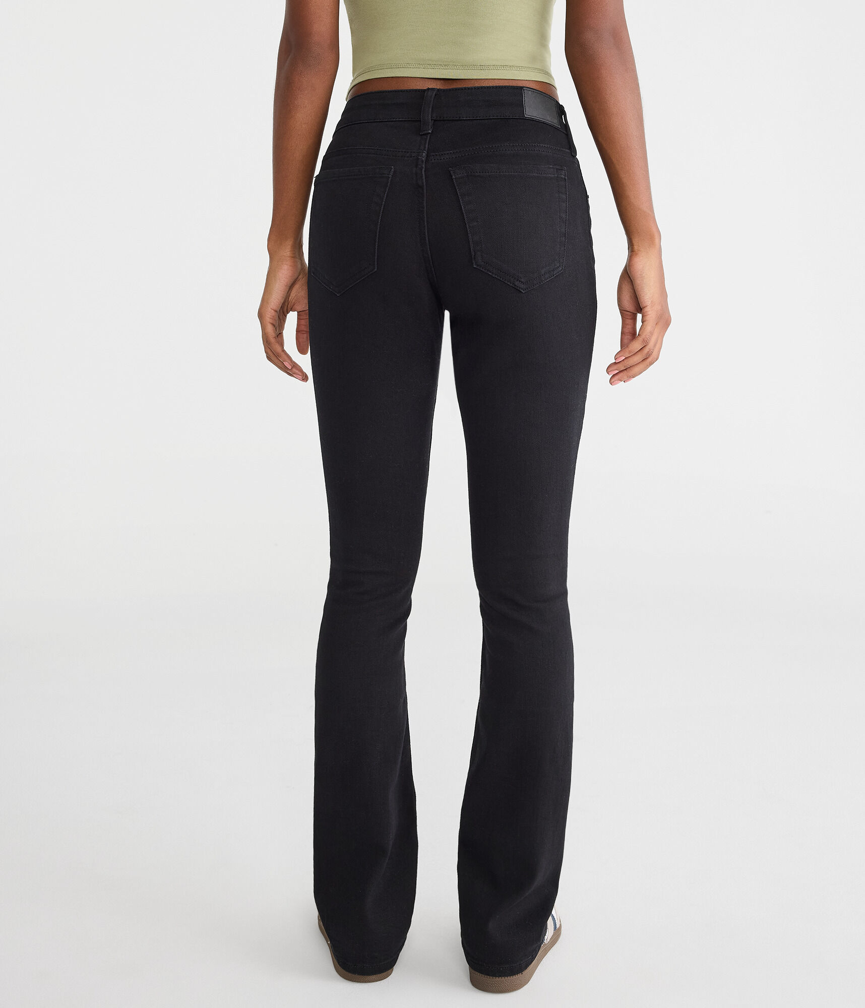 Mid-Rise Bootcut Jean