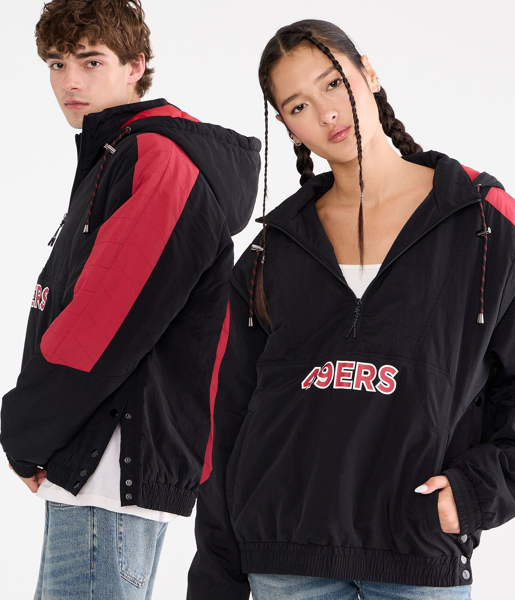 San Francisco 49ers Hooded Sideline Jacket