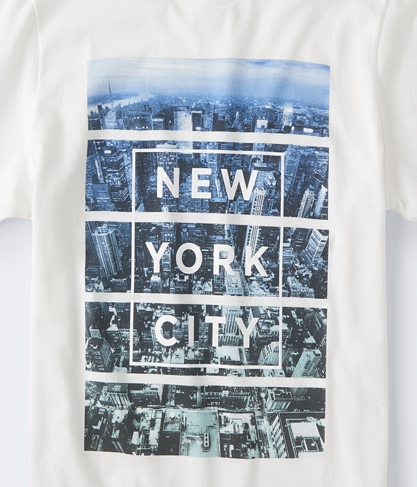 New York City Linear Photo Graphic Tee