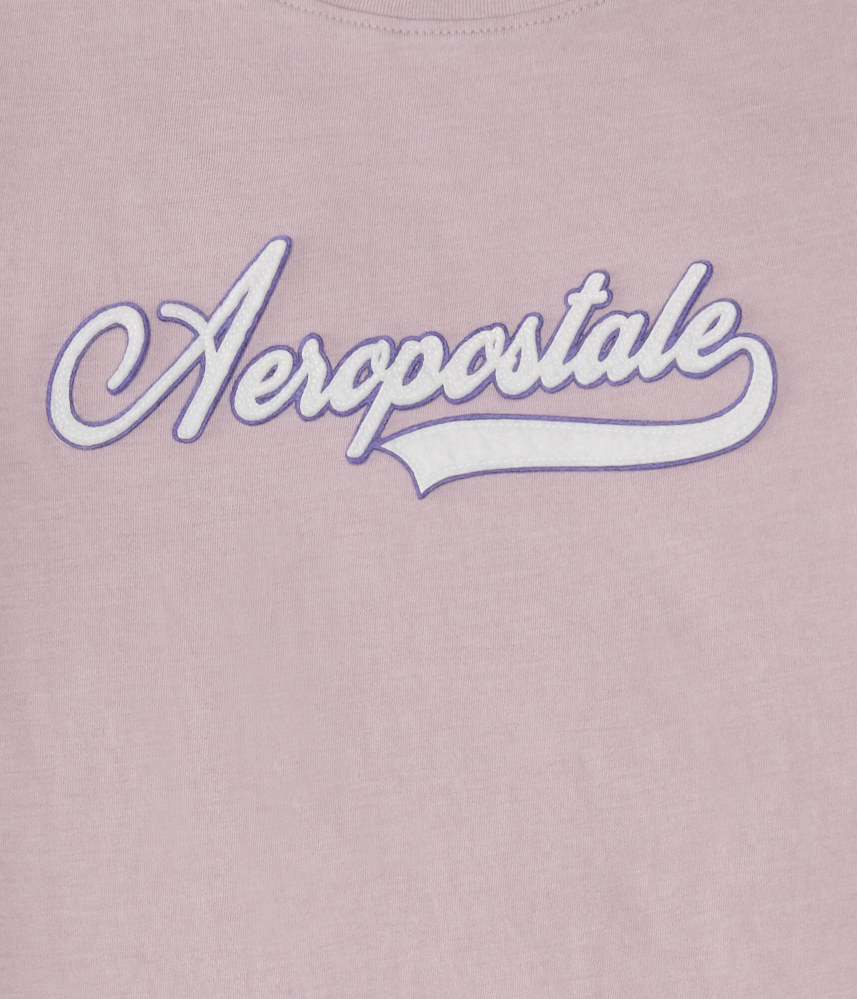 Aeropostale Script Appliqu&eacute; Graphic Tee