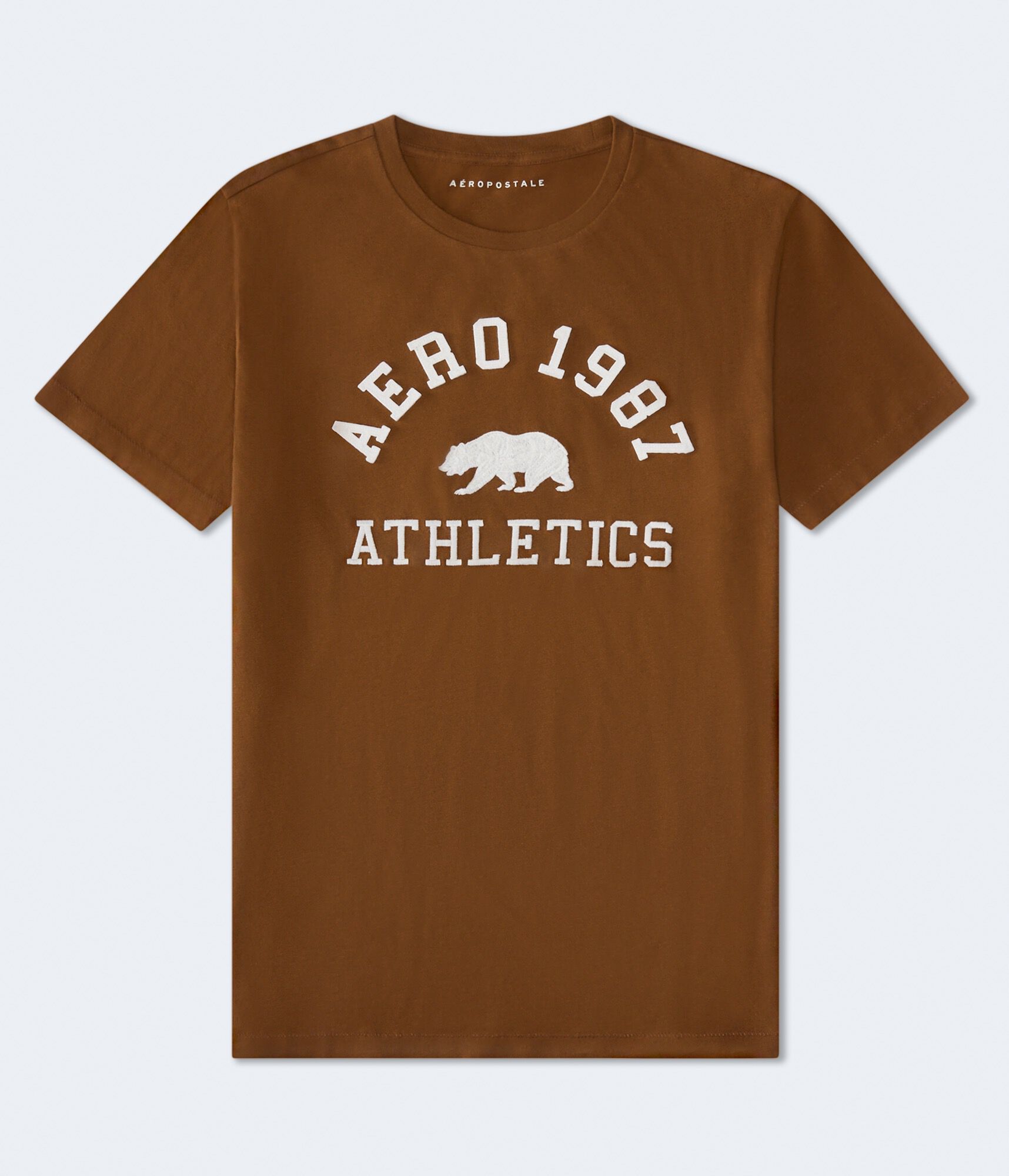Aero Athletics Bear Appliqu&eacute; Graphic Tee