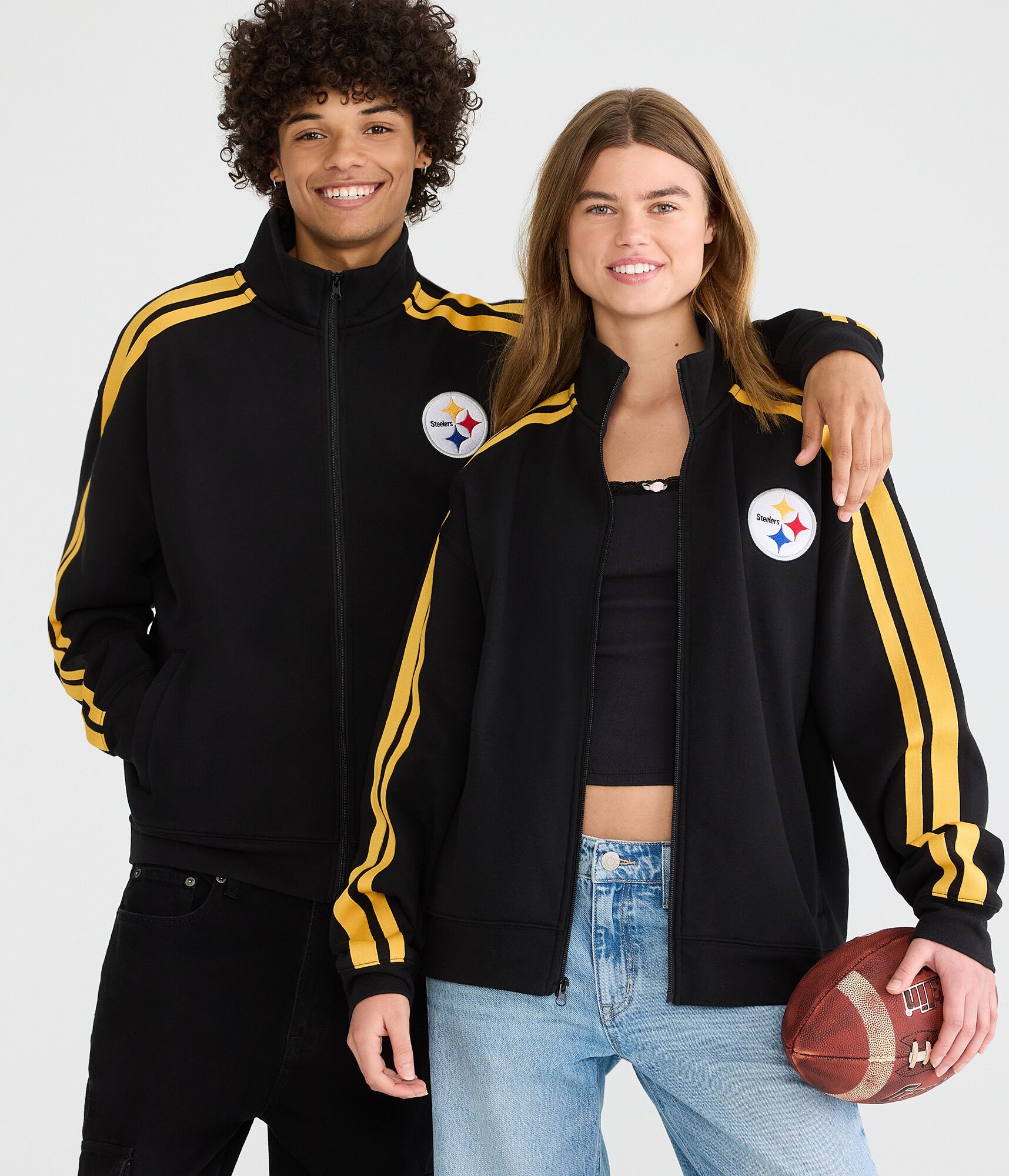 Pittsburgh Steelers Fleece Track Jacket