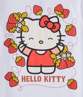 Hello Kitty Strawberries Oversized Graphic Tee