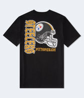 Pittsburgh Steelers Helmet Relaxed Graphic Tee