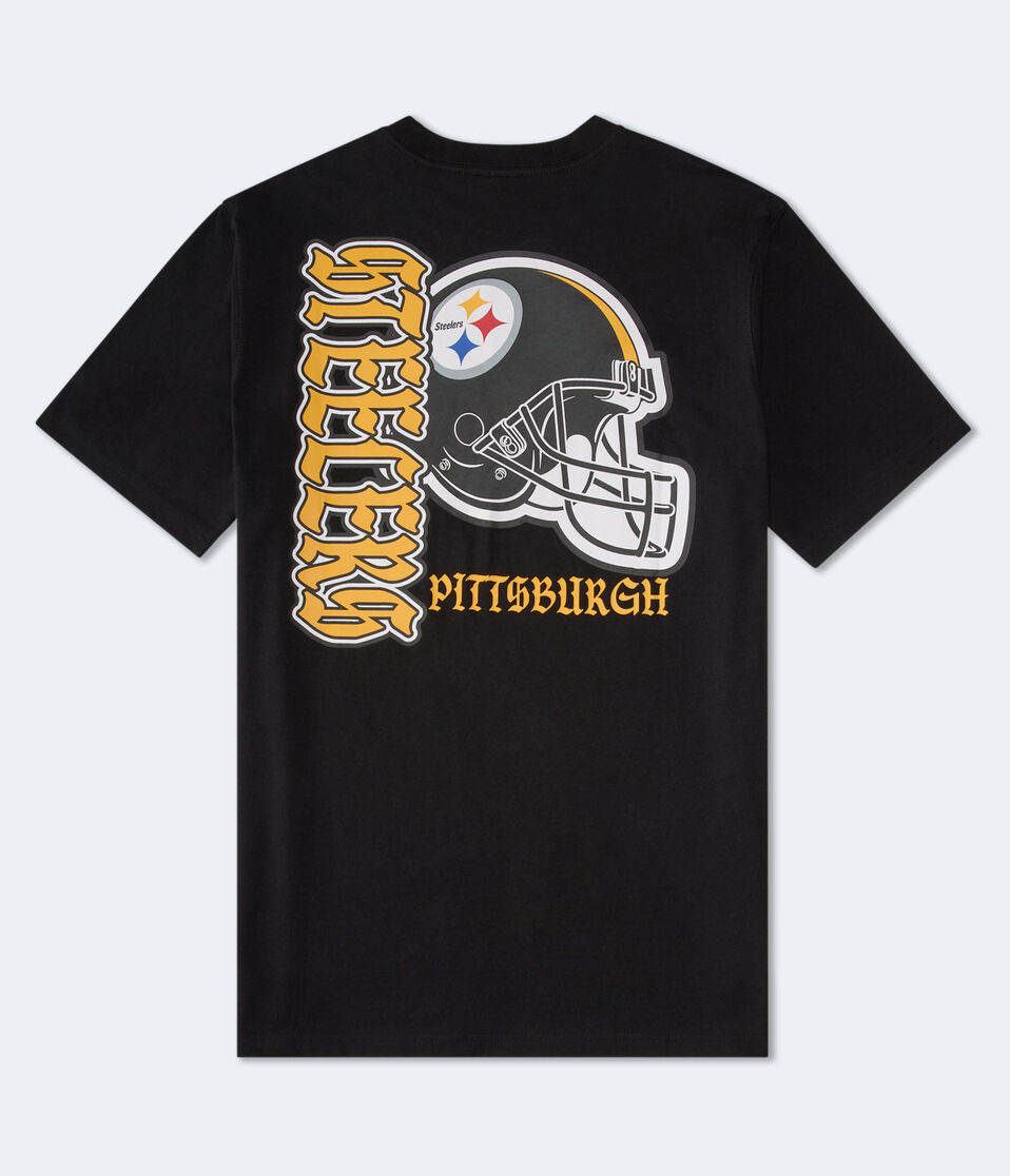 Pittsburgh Steelers Helmet Relaxed Graphic Tee