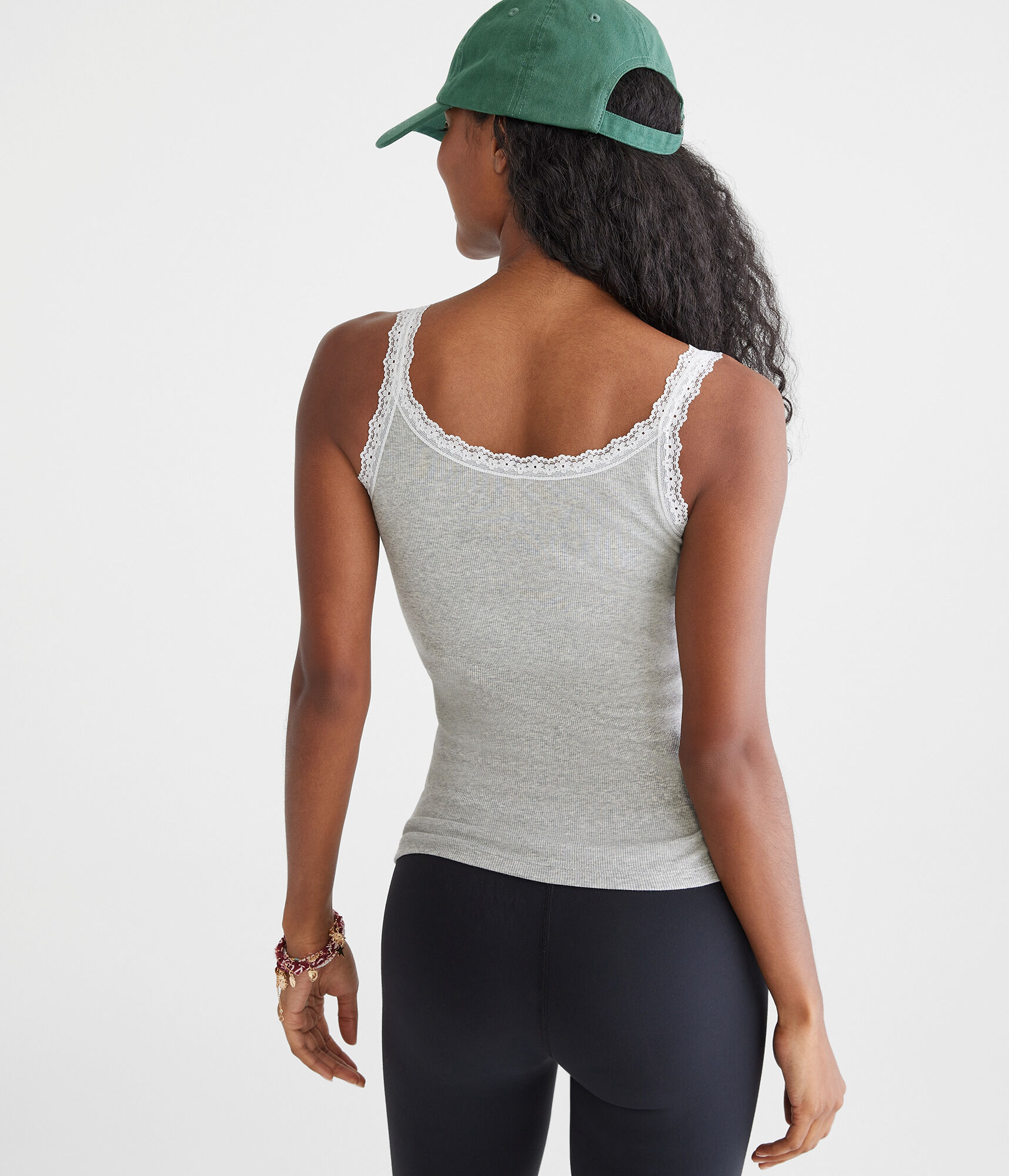 Seriously Soft Lace V-Neck Tank