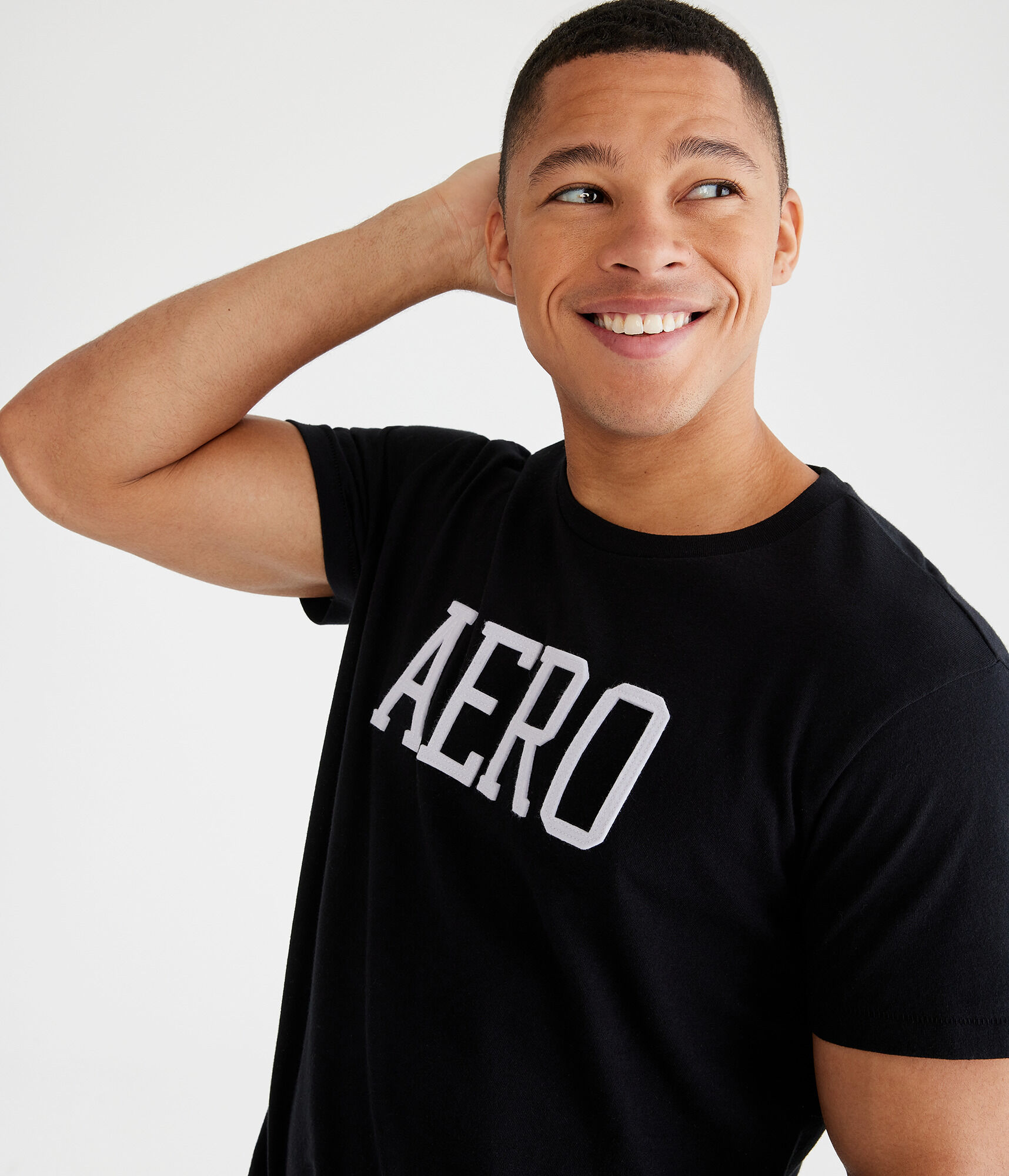 Aero Logo Appliqu&eacute; Graphic Tee