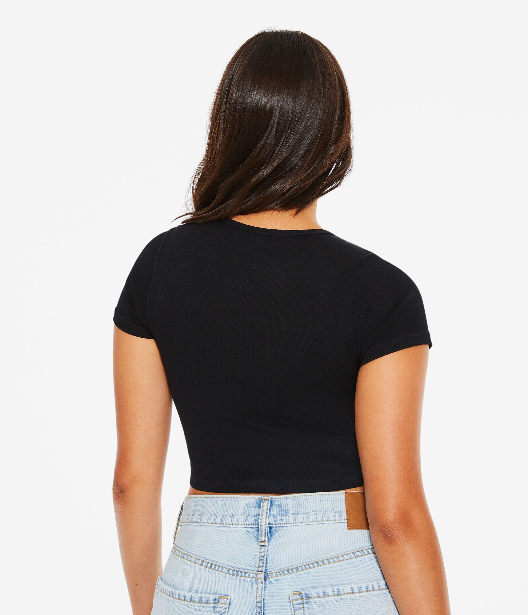 Seriously Soft Seamless Cropped Baby Tee