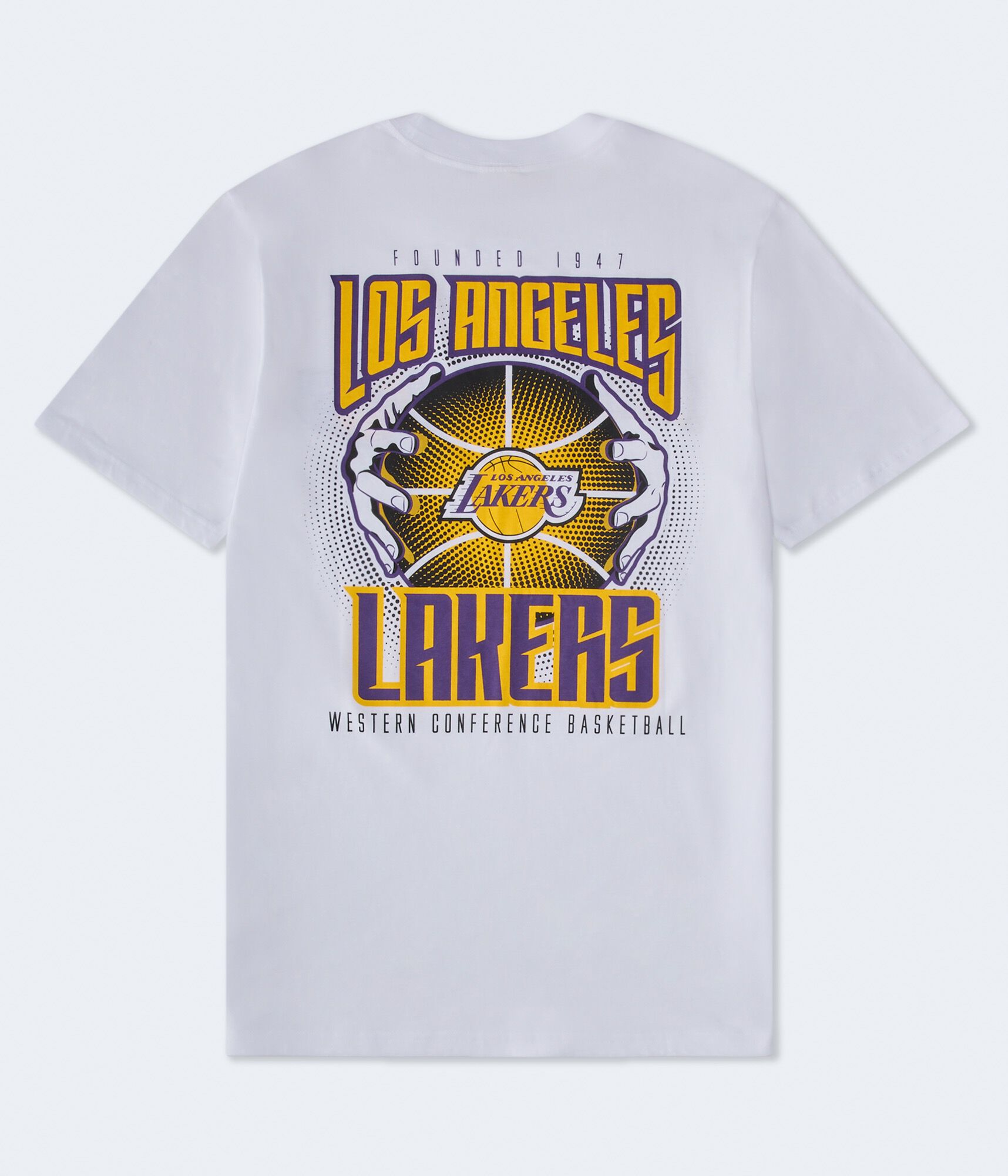 Los Angeles Lakers Basketball Relaxed Graphic Tee