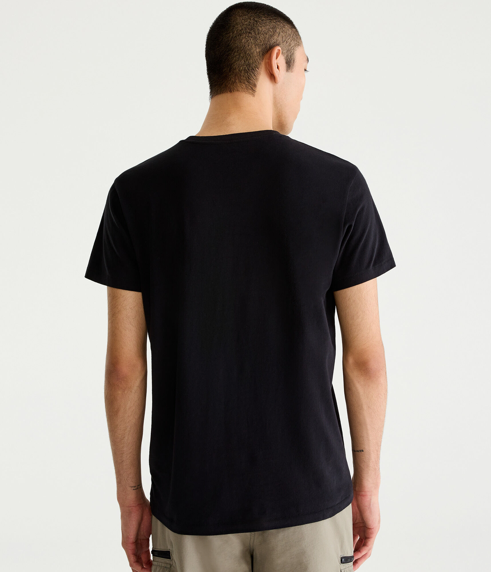 Aero Butterfly Box Logo Flocked Graphic Tee