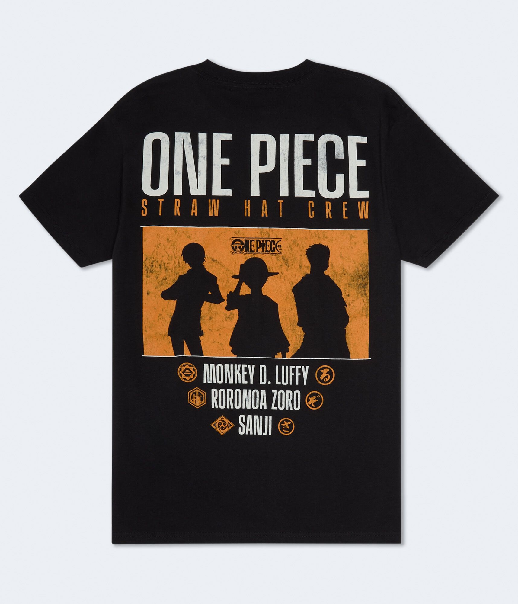 One Piece Straw Hat Crew Relaxed Graphic Tee