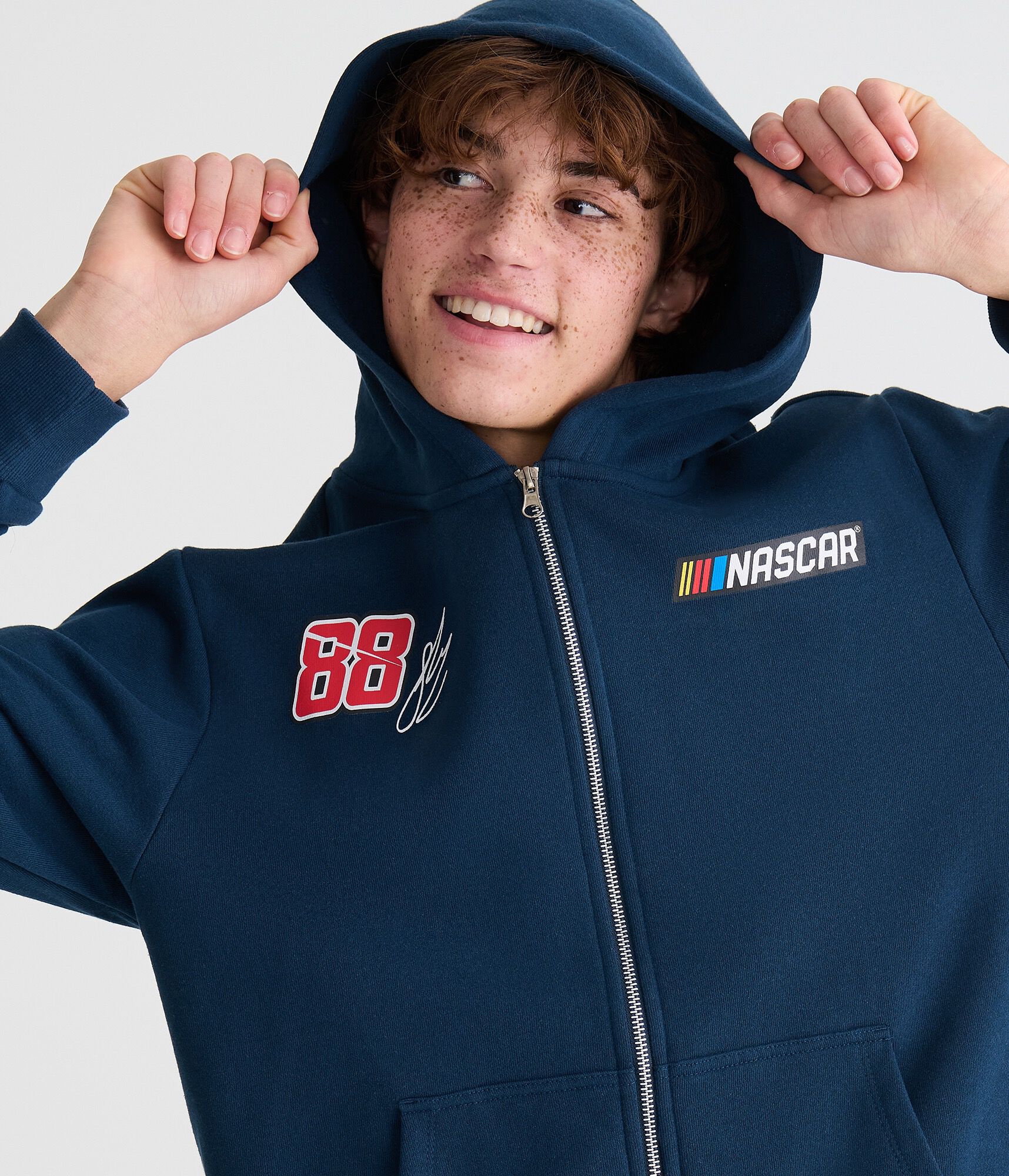 NASCAR Red Bull Trackhouse Full-Zip Hoodie