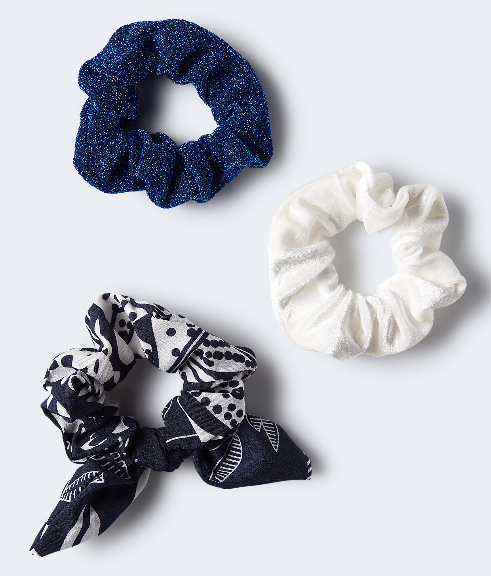 Bow Scrunchie 3-Pack***