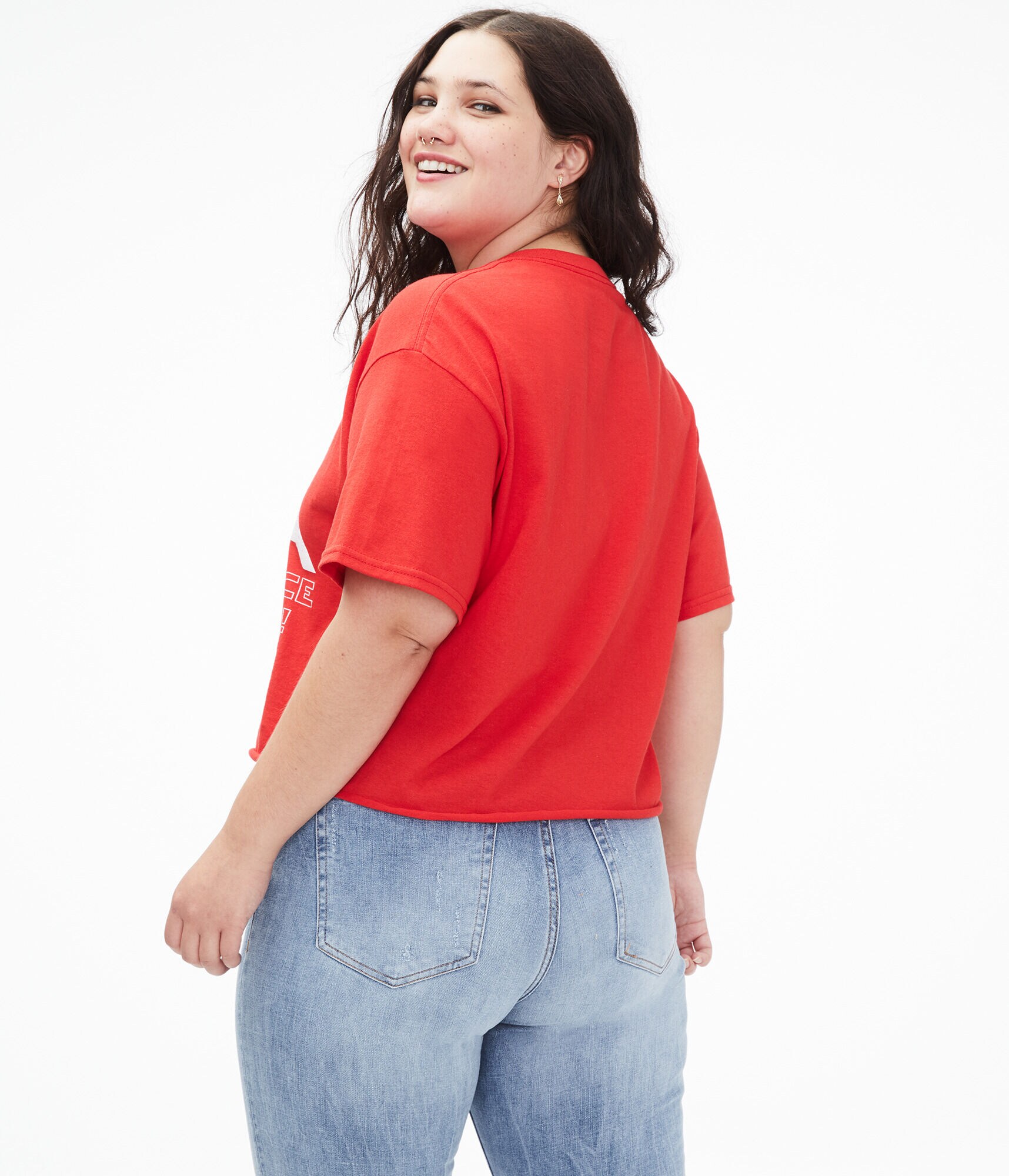 Sriracha Sauce Be With You Cropped Graphic Tee***