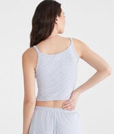 Cropped Graphic Sleep Tank
