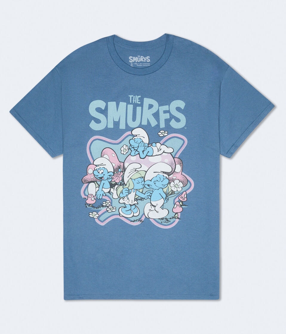 The Smurfs Oversized Graphic Tee