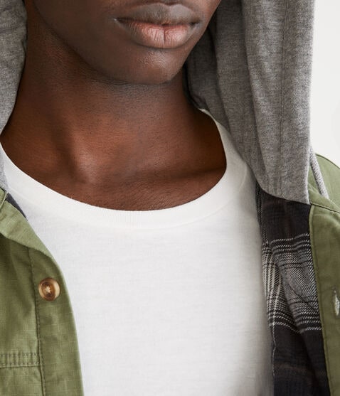Hooded Shacket Hooded Shacket