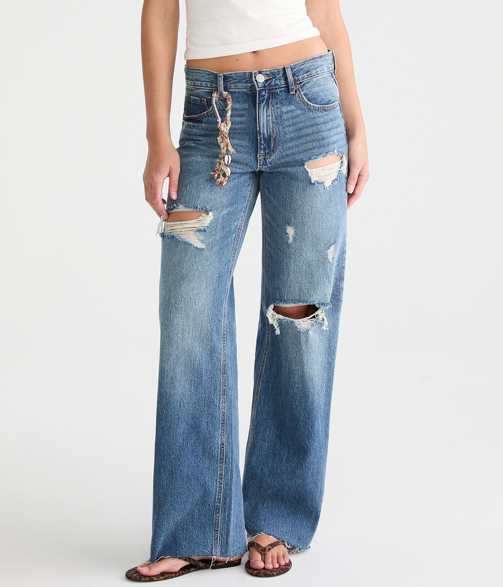 High-Rise Baggy Wide Leg Jean