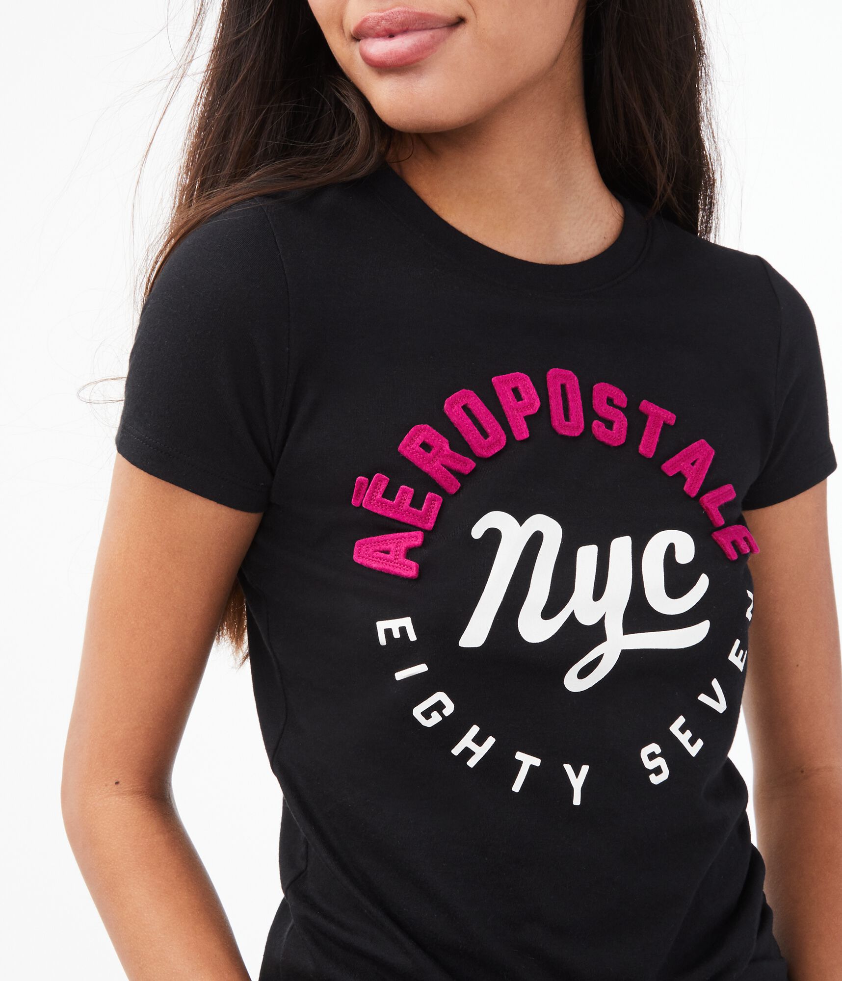 Aeropostale Eighty Seven Nyc Graphic Tee
