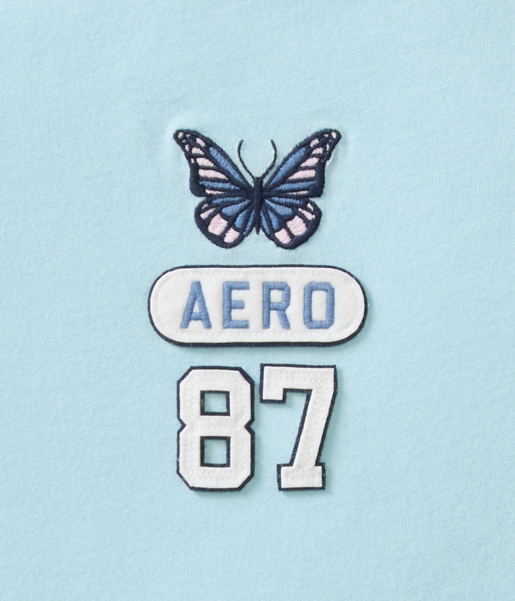 Aero 87 Butterfly Appliqu&eacute; Graphic Tee
