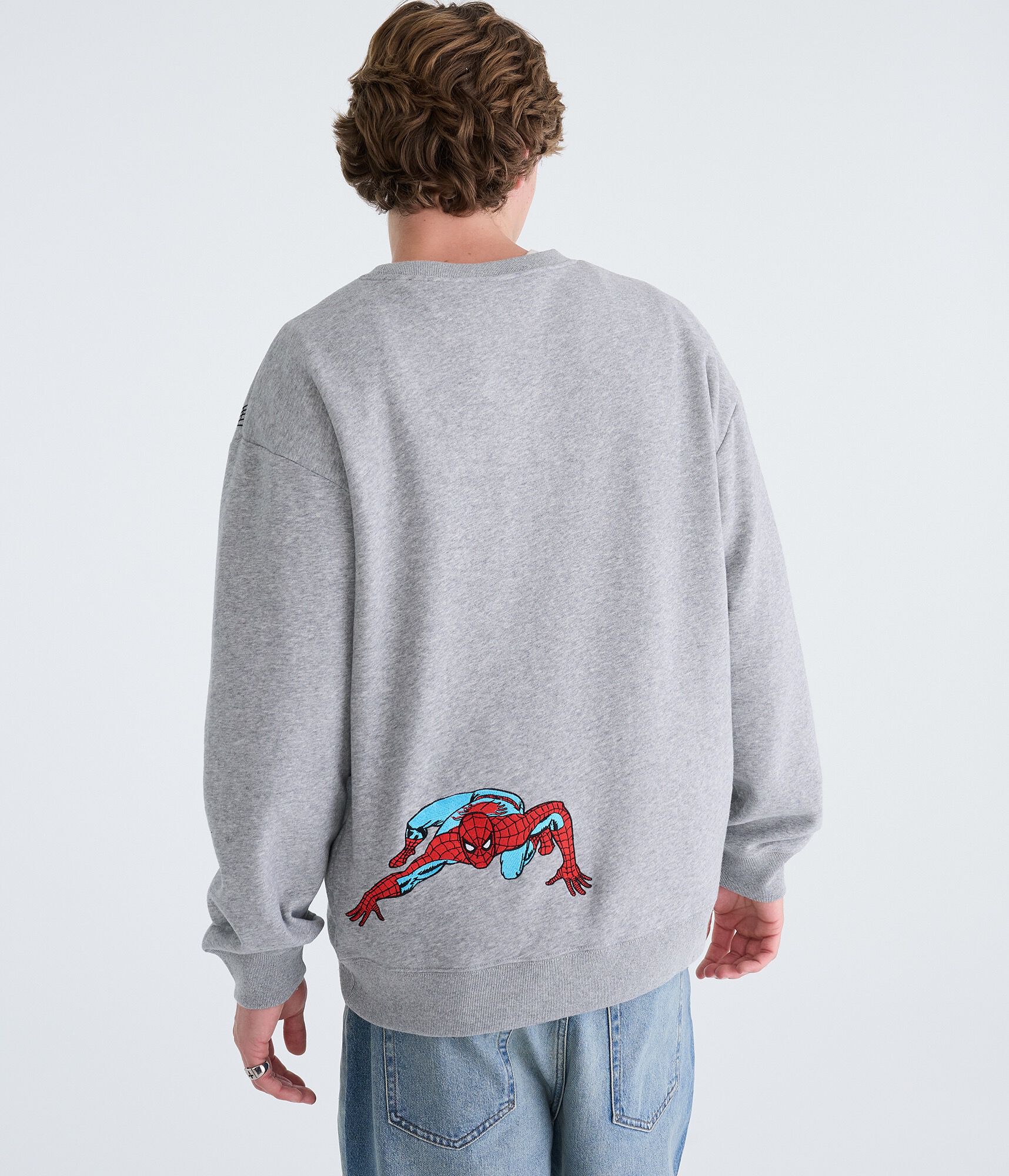 Marvel | A&eacute;ropostale Spider-Man Web Slinger Crew Sweatshirt