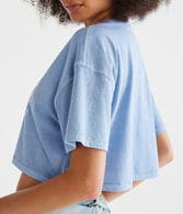 Dallas Cropped Boyfriend Graphic Tee