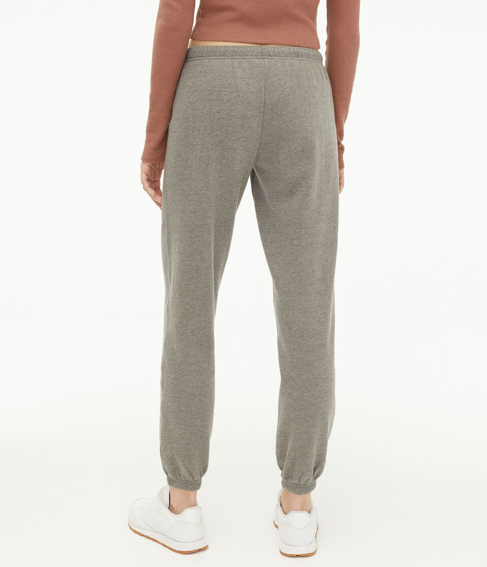 Aeropostale Script Logo Cinched Sweatpants