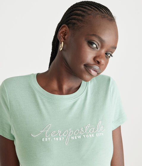 Aeropostale New York City Script Graphic Tee