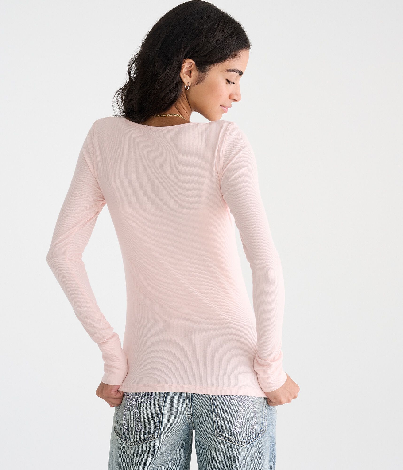 Long Sleeve Seriously Soft Y2K Henley