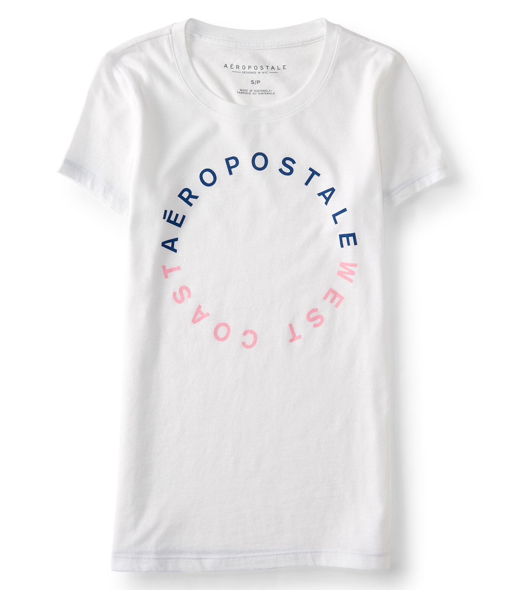 Aeropostale West Coast Circle Graphic Tee