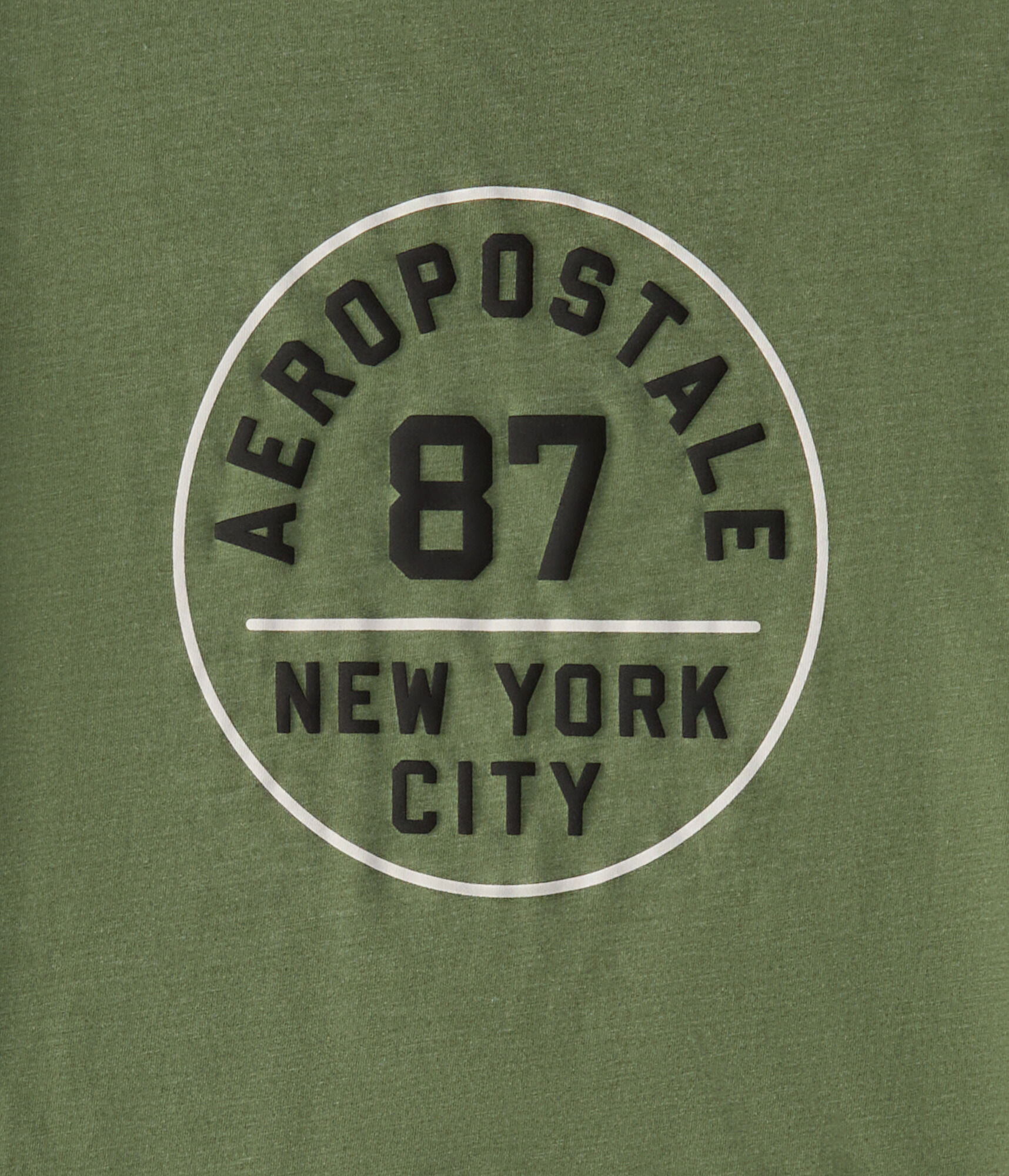Aeropostale 87 Circle Graphic Tee