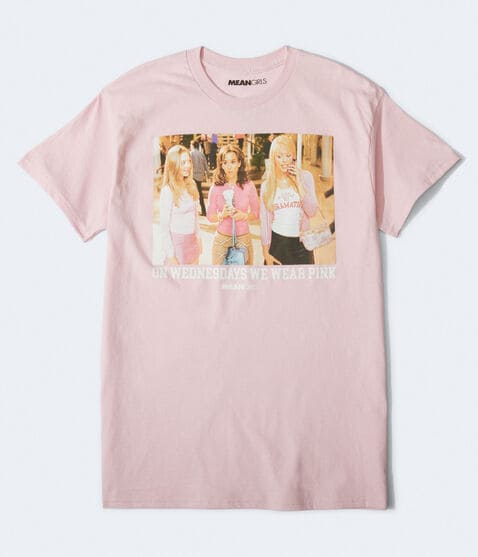Mean Girls Wednesdays Oversized Graphic Tee Mean Girls Wednesdays Oversized Graphic Tee