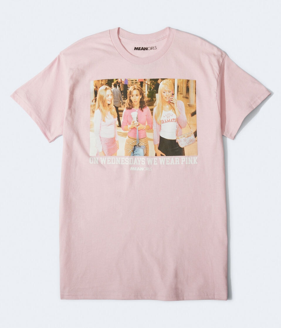 Mean Girls Wednesdays Oversized Graphic Tee